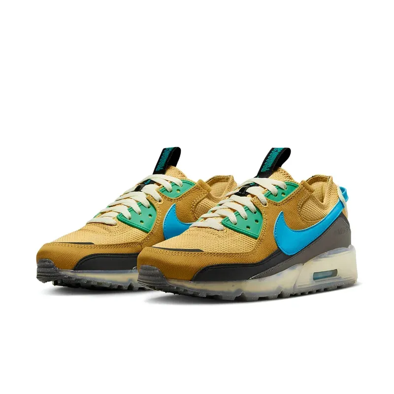 Nike Air Max Terrascape 90 Wheat Gold Stadium Green u kombinaciji braon i zelene boje, fotografija 3 od 6