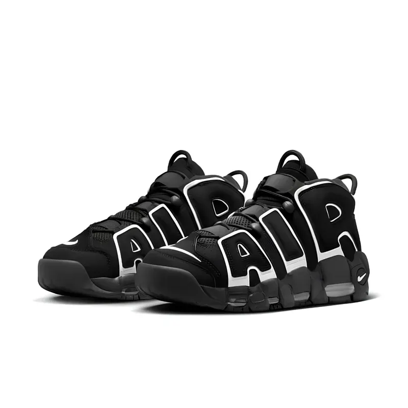 Nike Air More Uptempo '96 Black & White u kombinaciji crne i bele boje, fotografija 3 od 6