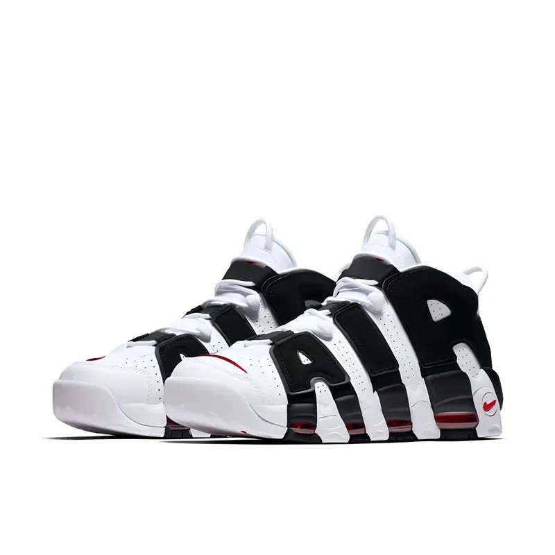 Nike Air More Uptempo Scottie Pippen u kombinaciji bele i crne boje, fotografija 3 od 6