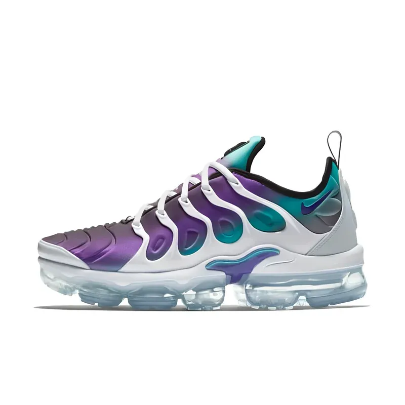 Nike Air VaporMax Plus Grape u kombinaciji ljubičaste i sive boje — bočni pogled