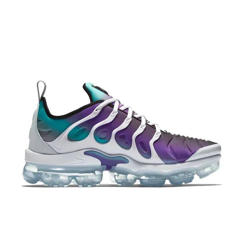 Nike Air VaporMax Plus Grape u kombinaciji ljubičaste i sive boje, fotografija 2 od 6