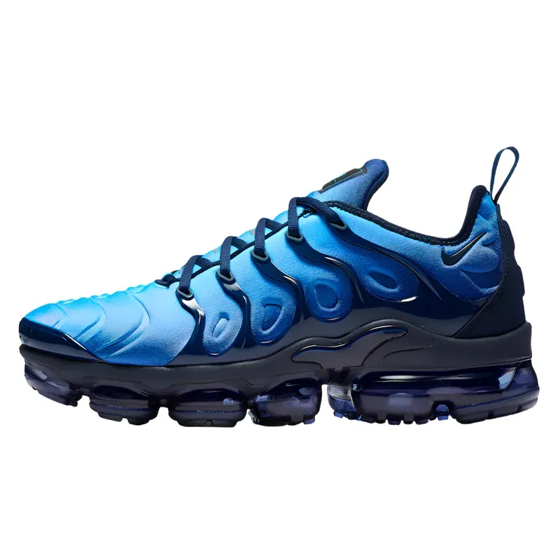 Nike Air VaporMax Plus Obsidian u plavoj boji — bočni pogled
