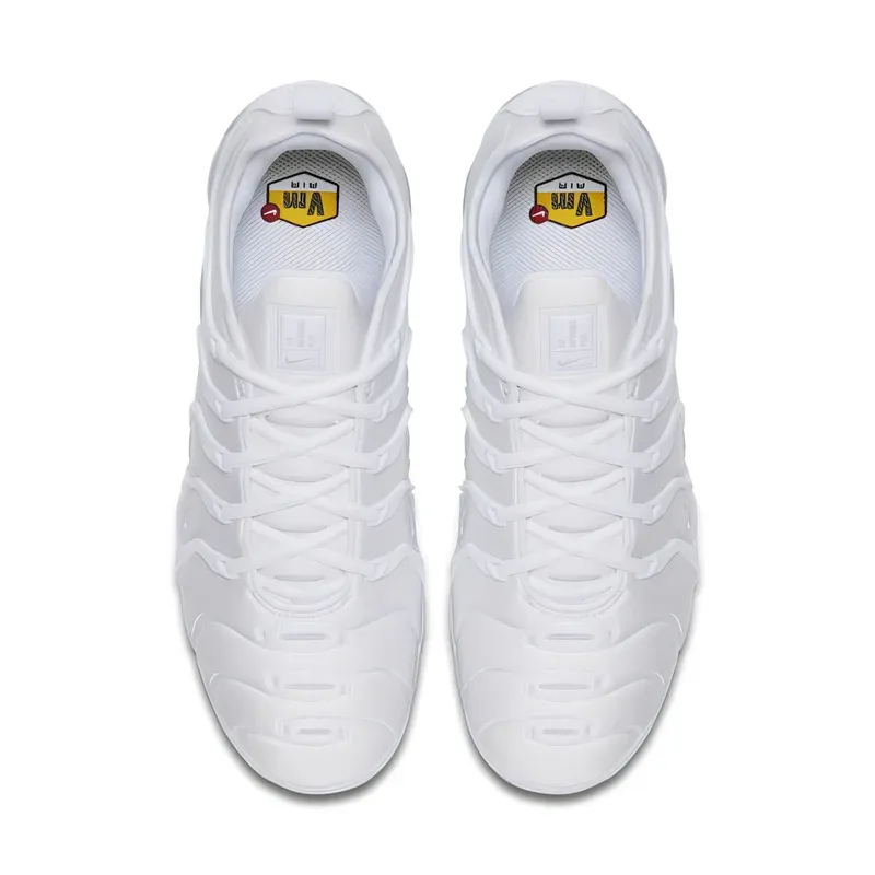 Nike Air VaporMax Plus Triple White u beloj boji, fotografija 4 od 6