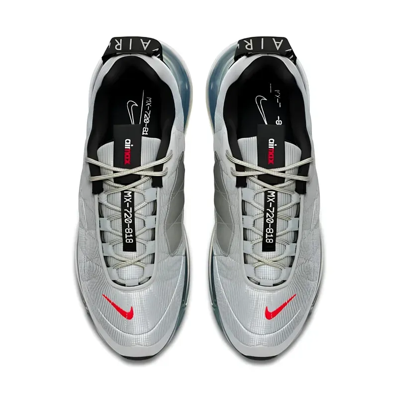 Nike MX-720-818 Silver Bullet u kombinaciji sive i crvene boje, fotografija 4 od 6
