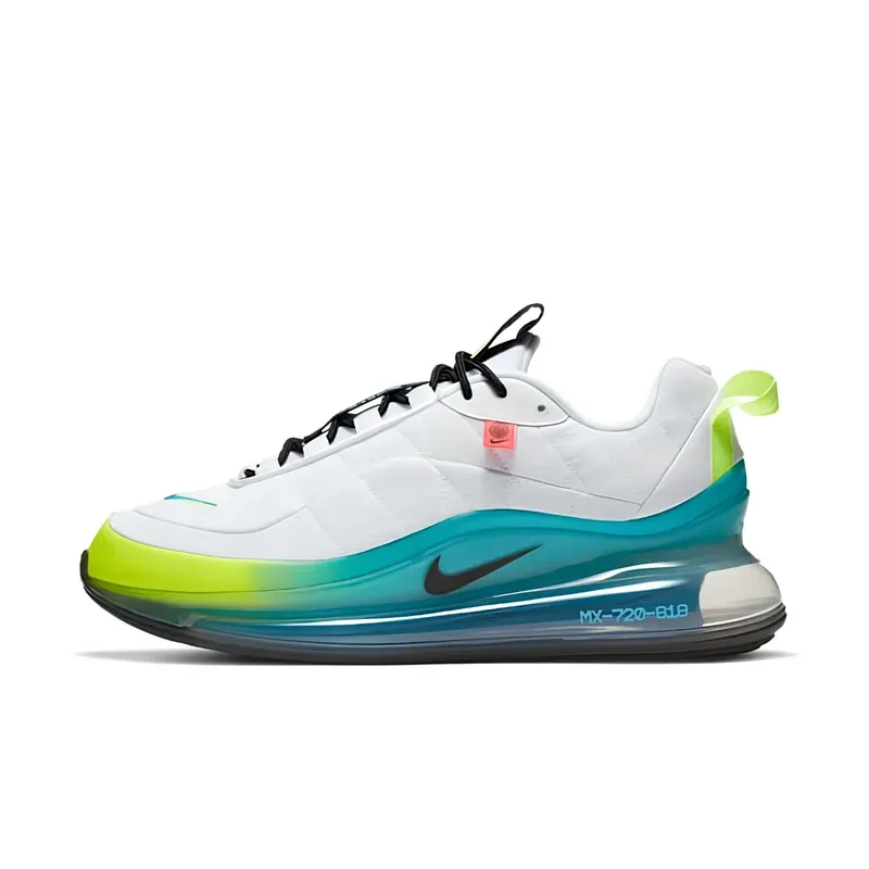 Nike MX-720-818 Worldwide White u kombinaciji bele i zelene boje — bočni pogled