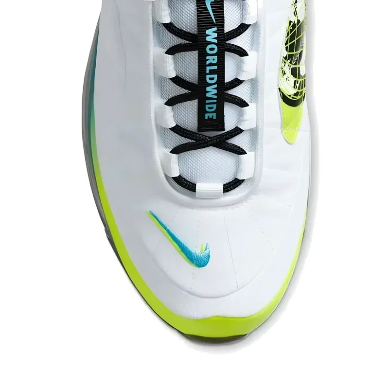 Nike MX-720-818 Worldwide White u kombinaciji bele i zelene boje, fotografija 4 od 6