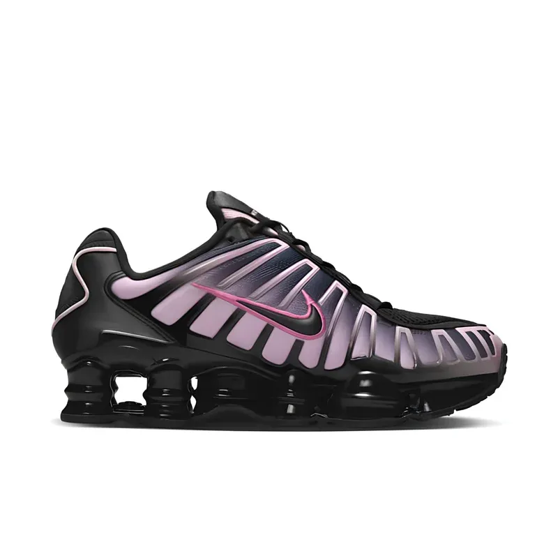 Nike Shox TL Black Playful Pink u kombinaciji crne i roze boje, fotografija 2 od 6