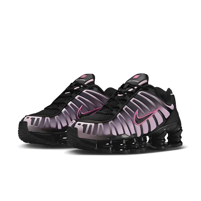 Nike Shox TL Black Playful Pink u kombinaciji crne i roze boje, fotografija 3 od 6