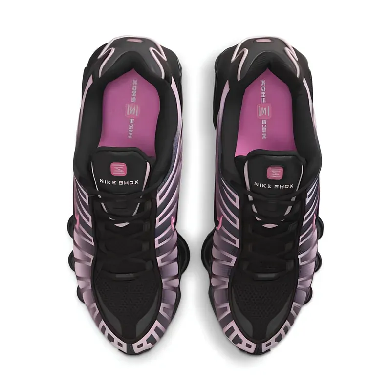 Nike Shox TL Black Playful Pink u kombinaciji crne i roze boje, fotografija 4 od 6