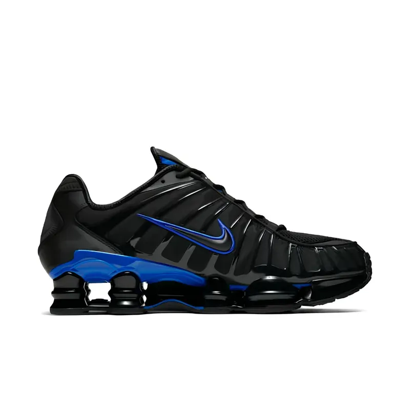 Nike Shox TL Black Racer Blue u kombinaciji crne i plave boje, fotografija 2 od 6