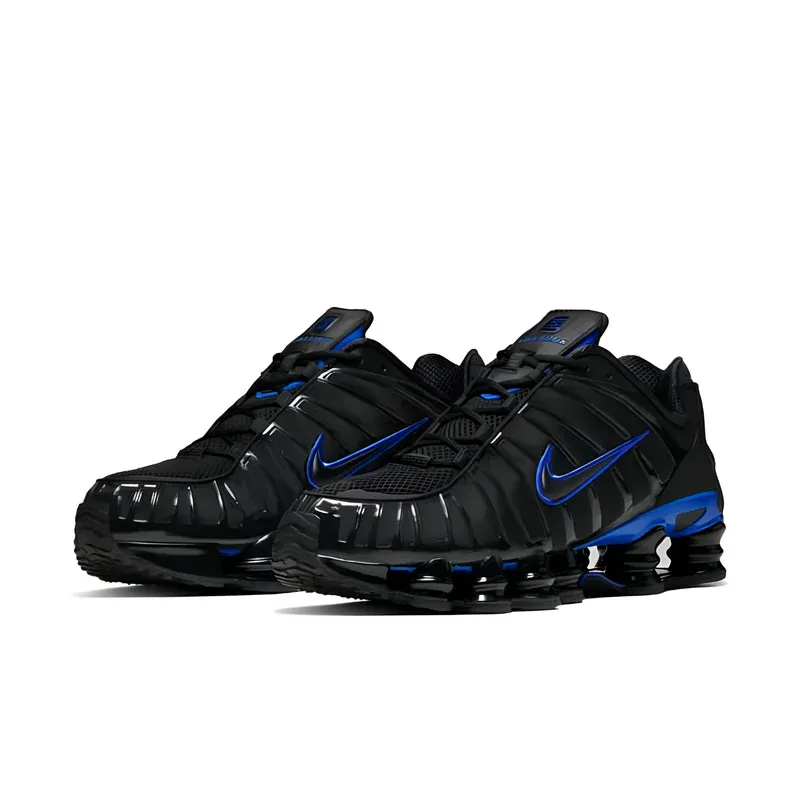 Nike Shox TL Black Racer Blue u kombinaciji crne i plave boje, fotografija 3 od 6