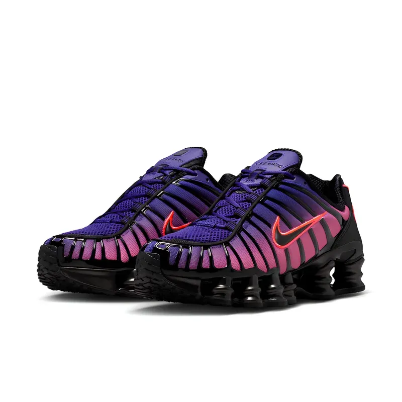 Nike Shox TL Fade Court Purple & Hot Lava u kombinaciji ljubičaste i roze boje, fotografija 3 od 8