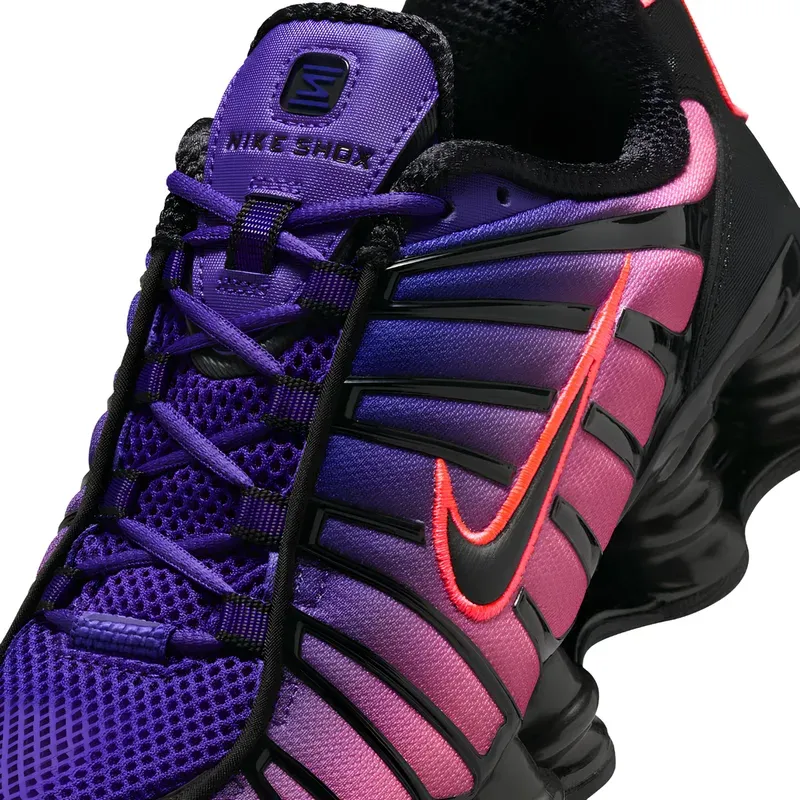 Nike Shox TL Fade Court Purple & Hot Lava u kombinaciji ljubičaste i roze boje, fotografija 6 od 8