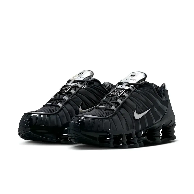 Nike Shox TL Off Noir Silver u kombinaciji crne i sive boje, fotografija 3 od 6