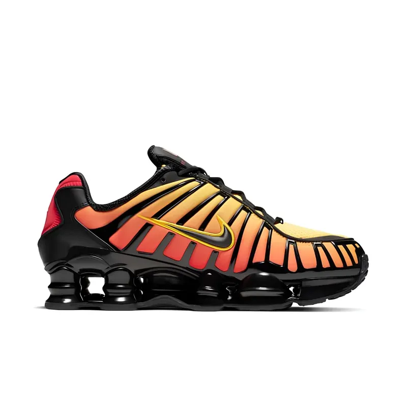 Nike Shox TL Sunrise u kombinaciji narandžaste i crvene boje, fotografija 2 od 6