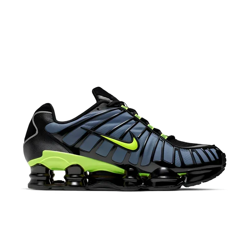 Nike Shox TL Thunderstorm u kombinaciji sive i zelene boje, fotografija 2 od 6