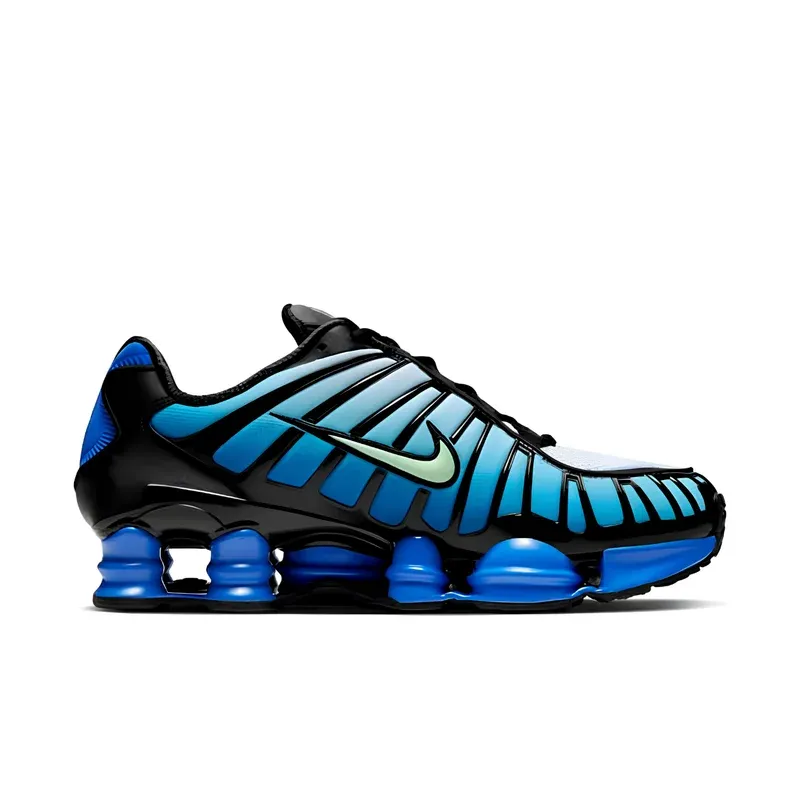 Nike Shox TL Vapor Green Racer Blue u kombinaciji plave i crne boje, fotografija 2 od 6
