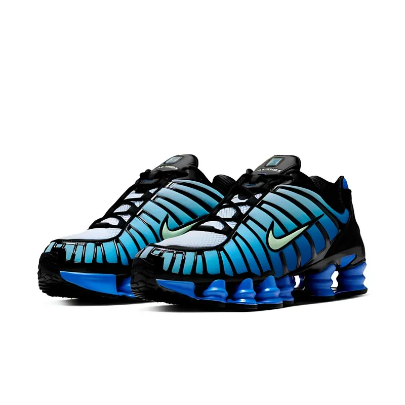 Nike Shox TL Vapor Green Racer Blue u kombinaciji plave i crne boje, fotografija 3 od 6