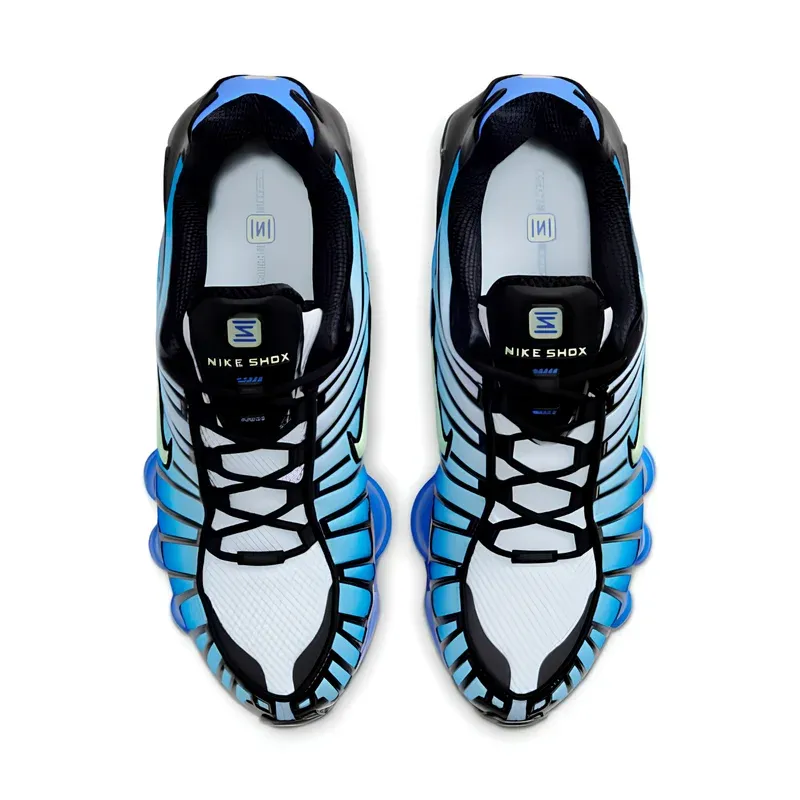 Nike Shox TL Vapor Green Racer Blue u kombinaciji plave i crne boje, fotografija 4 od 6
