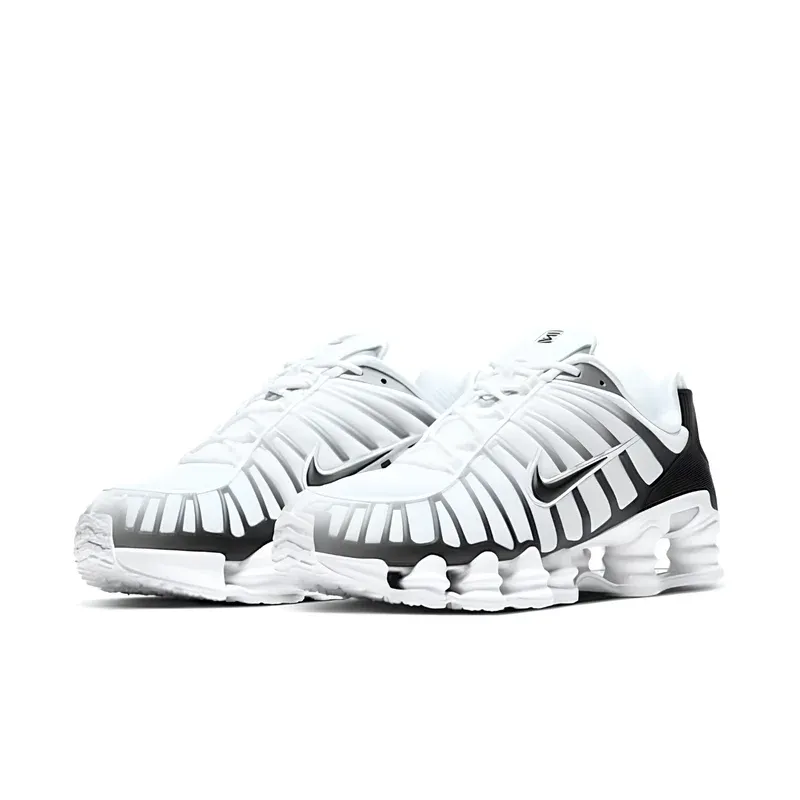 Nike Shox TL White Platinum u kombinaciji bele i crne boje, fotografija 3 od 6