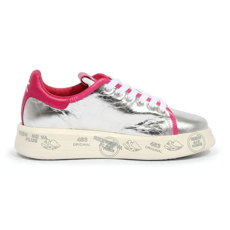 Premiata Belle Vintage Effect u kombinaciji sive i roze boje, fotografija 2 od 4